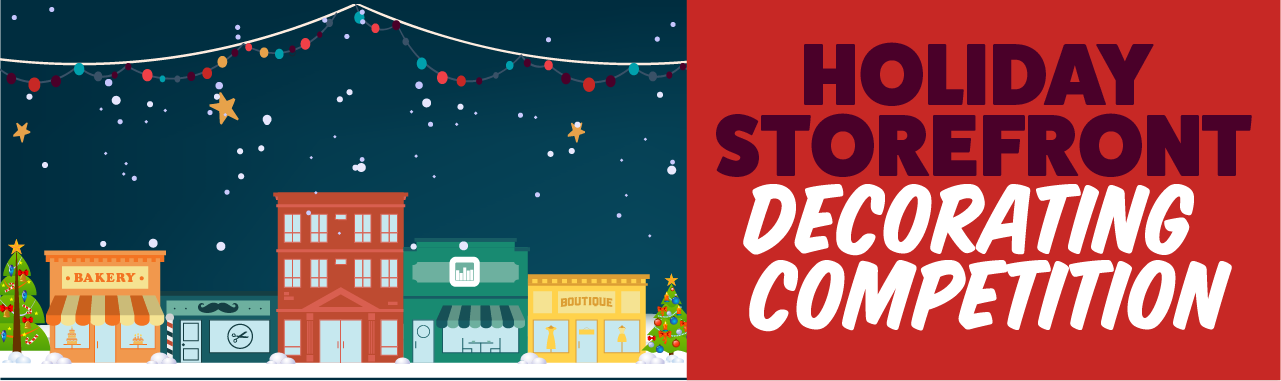 VOTE HERE: Holiday Storefront Decorating Competition